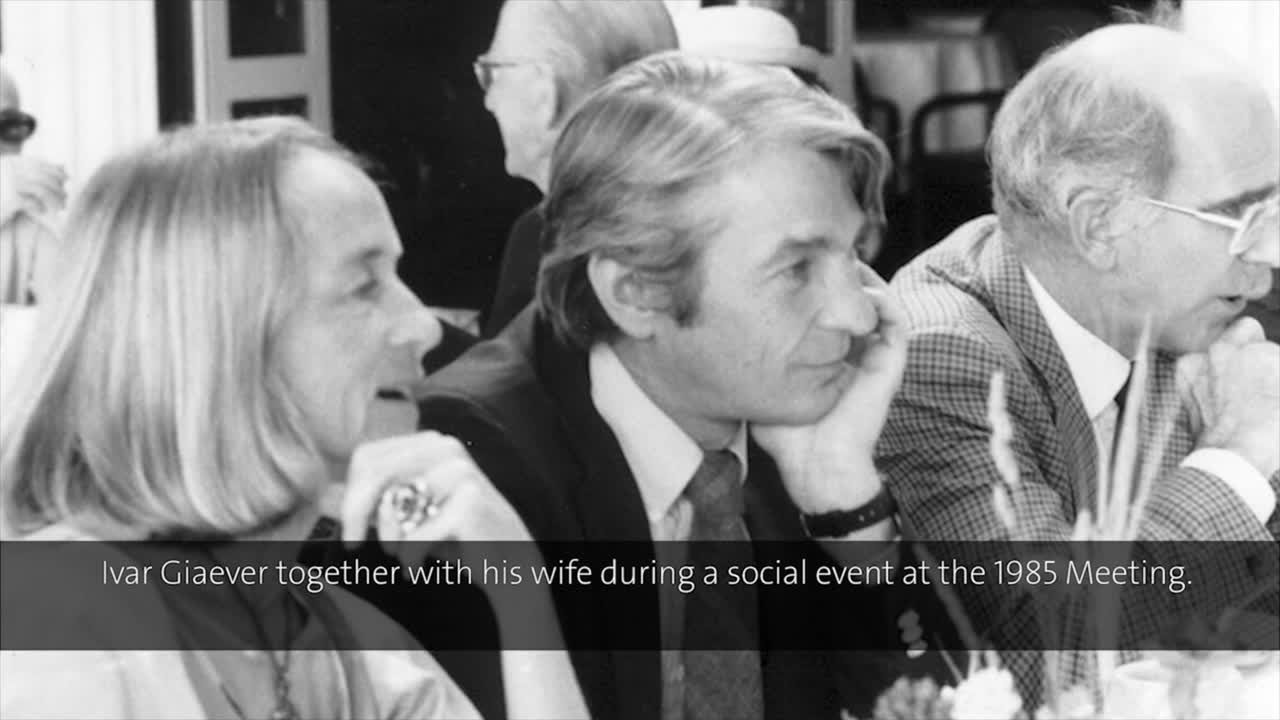 Ivar Giaever (1982) - Growth of Mammalian Cells at Liquid Interfaces