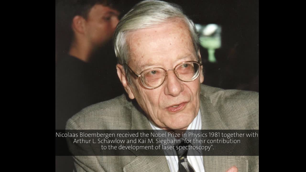 Nicolaas Bloembergen (1997) - Human Population Growth