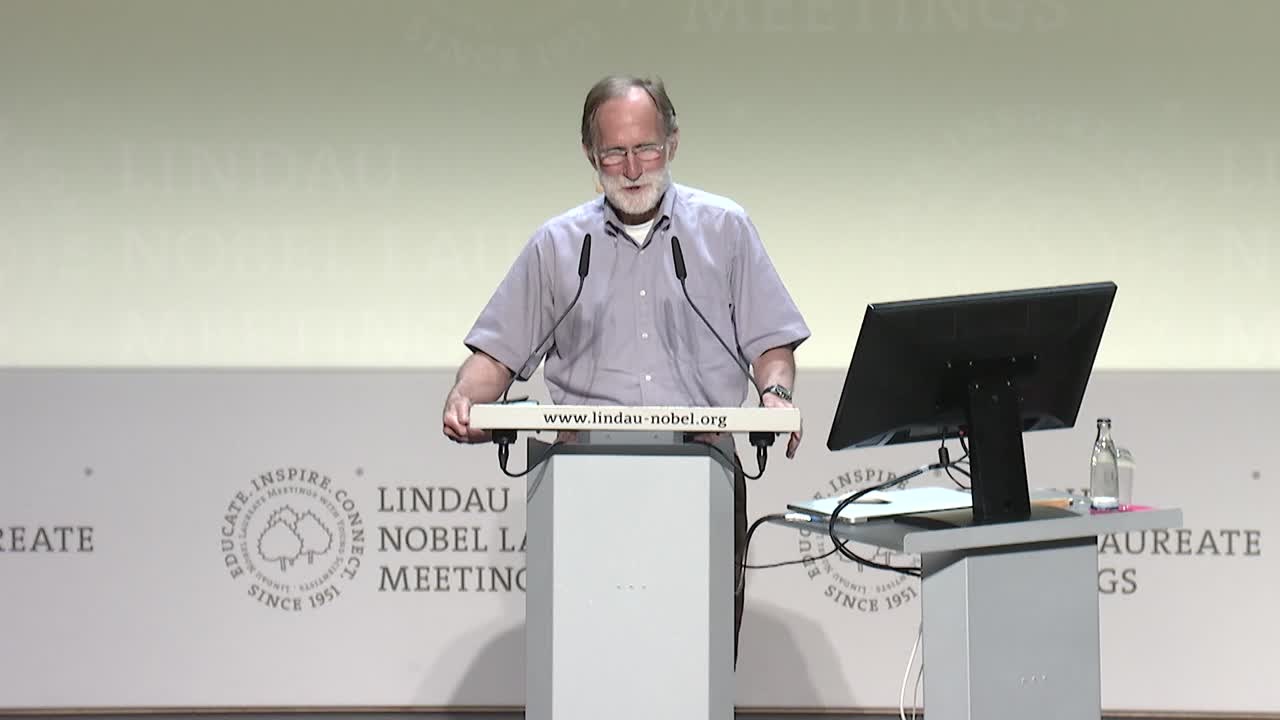 Peter Agre (2017) - Aquaporin Water Channels: From Atomic Structure to Malaria