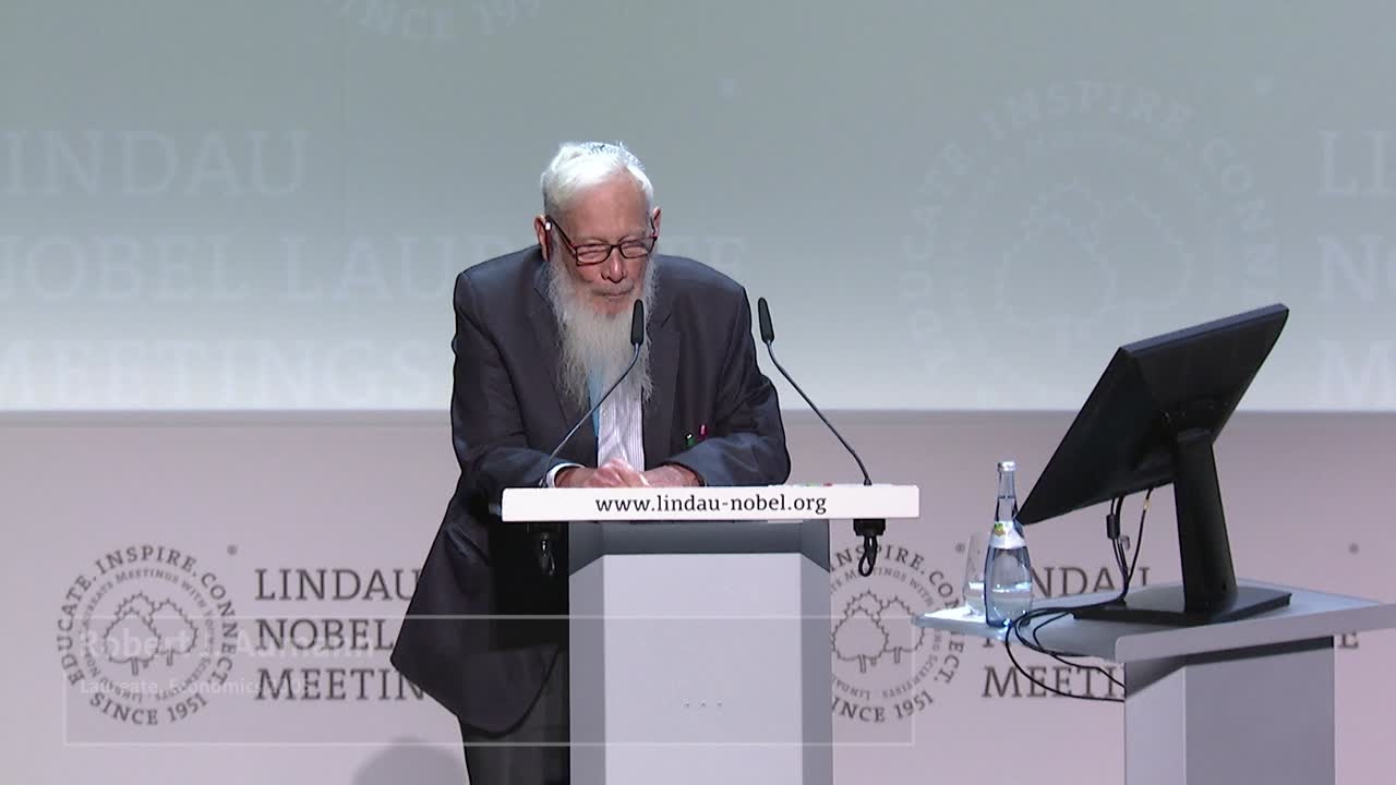 Robert J. Aumann (2017) - Mechanism Design Design: Why Consciousness Evolved