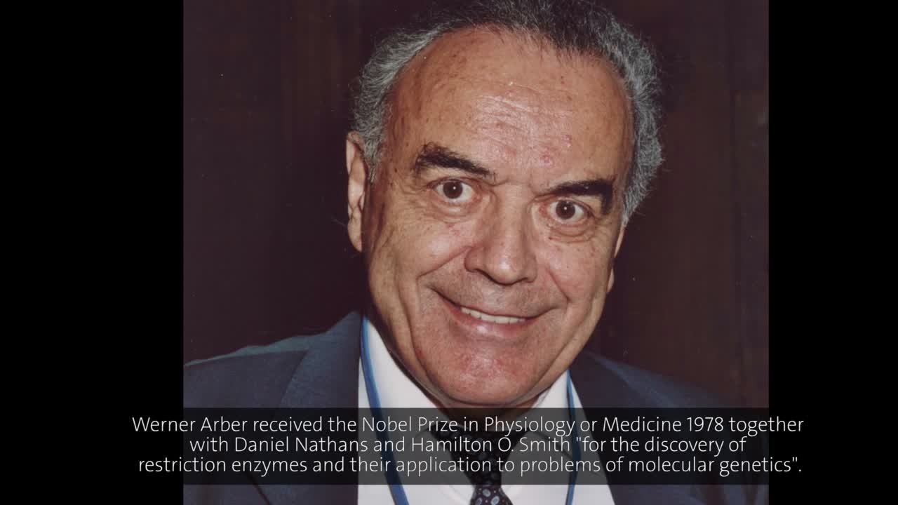 Werner Arber (1990) - Elements of the Microbial Evolution (German Presentation)