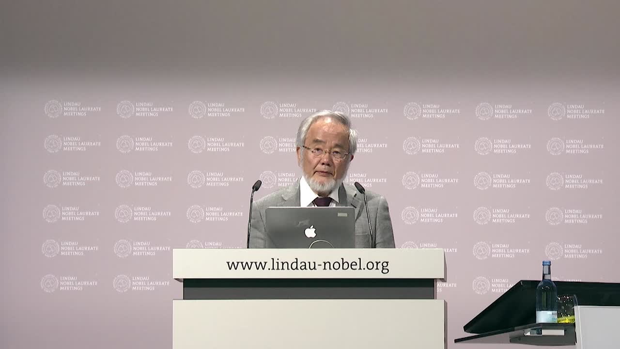 Yoshinori Ohsumi (2018) - Lessons From Yeast - Autophagy: Intracellular Recycling System