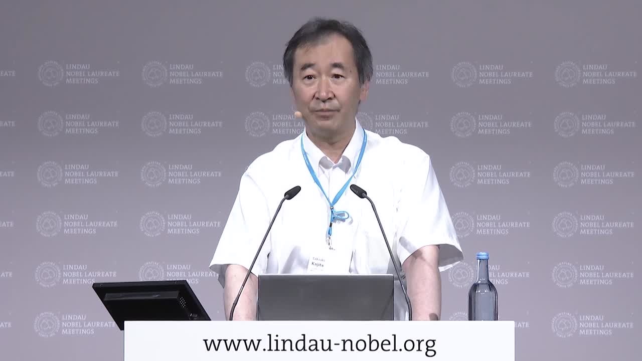 Takaaki Kajita (2019) - Oscillation of Atmospheric Neutrinos