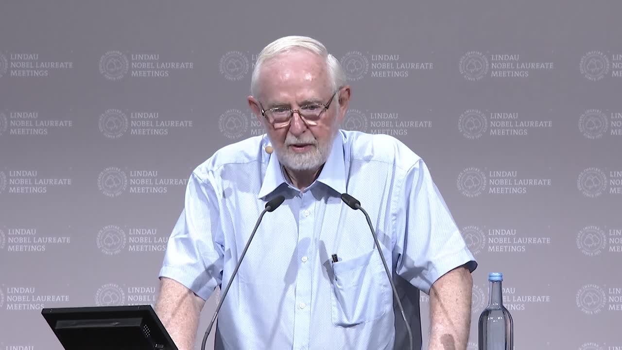 Arthur B. McDonald (2019) - Direct Detection of Dark Matter With Liquid Argon