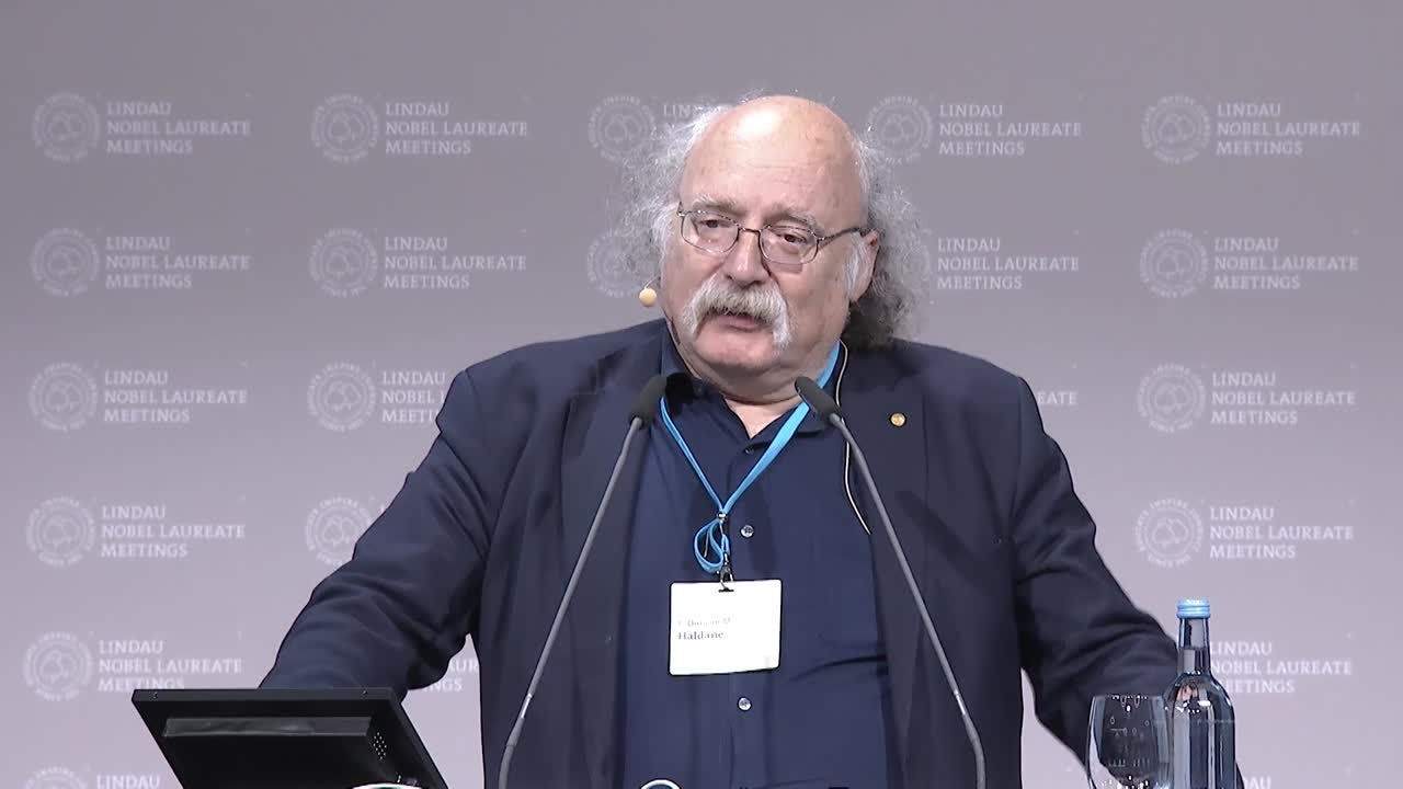 F. Duncan M. Haldane (2019) - Entanglement and Topological Quantum Matter