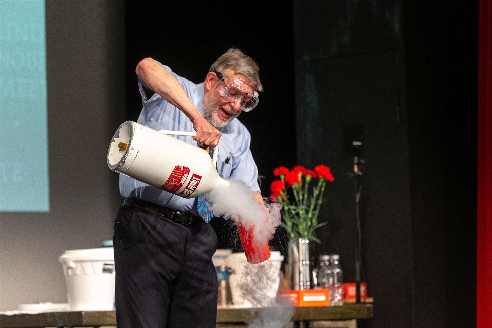 Public Lecture by William D. Phillips on 'Time, Einstein and the Coolest Stuff in the Universe' (2019) - 'Time, Einstein and the Coolest Stuff in the Universe' provides a fun and educational overview on how fundamental research influences our daily life.