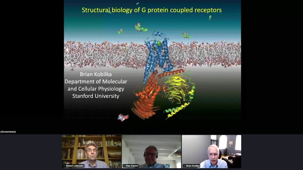 Review and Outlook: The Nobel Prize in Chemistry 2012 (2021) - Brian K. Kobilka, Robert J. Lefkowitz; Moderator: Klas Kärre
