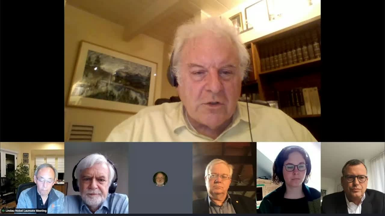 Energy and Climate (2021) - Steven Chu, Robert B. Laughlin, Hartmut Michel, Brian P. Schmidt, Nadine Mengis, Gerald Haug; Moderator: Jim Skea