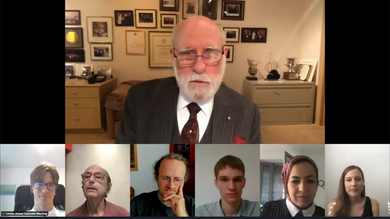 Artificial Intelligence: Promises and Threats (2021) -  Vinton G. Cerf, Michael Levitt, Bernhard Schölkopf, Marco Eckhoff, Dina ElHarouni, Eleni Karatza; Moderator: Tarek Besold