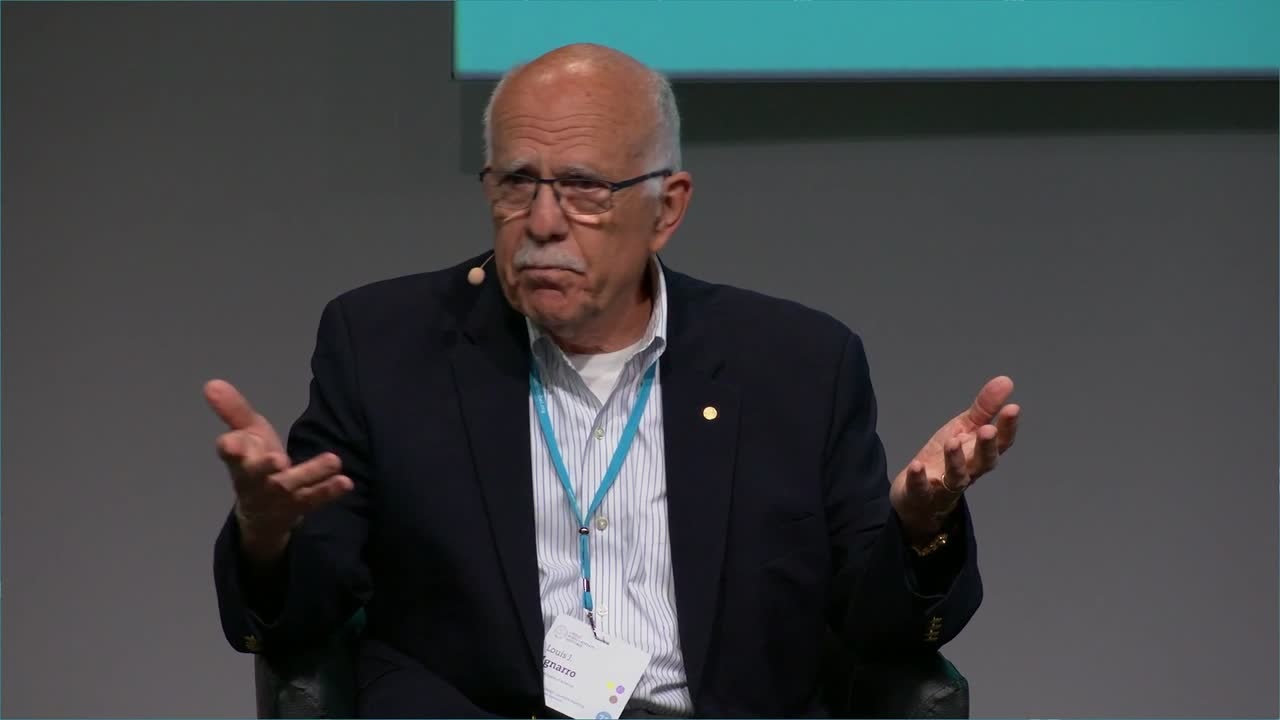 “Dr. NO – The Discovery That Led to a Nobel Prize and Viagra” (2022) - Louis J. Ignarro; Moderator: Adam Smith