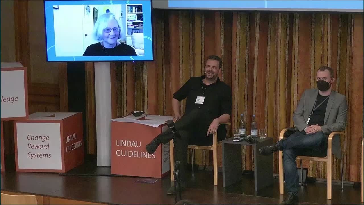 Workshop Lindau Guidelines (2022) - Elizabeth H. Blackburn, Christian Schumacher; Moderator: Wolfgang Huang