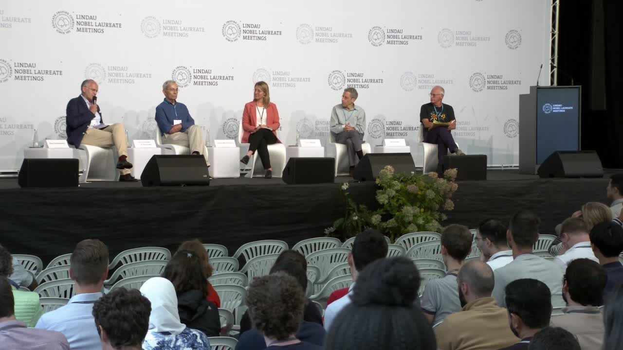 Economics and Politics of War and Sanctions  (2022) - Oliver Hart, Eric S. Maskin, Saskia Meuchelböck, Sir Christopher A. Pissarides; Moderator: Klaus Schweinsberg