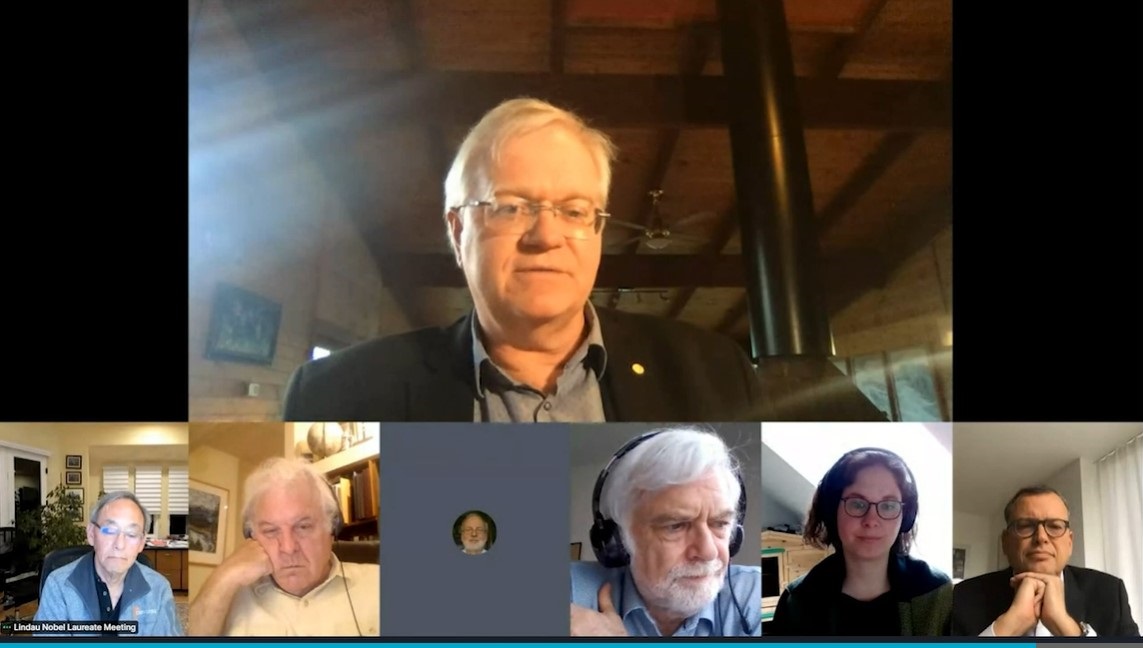 Energy and Climate (2021) - Steven Chu, Robert B. Laughlin, Hartmut Michel, Brian P. Schmidt, Nadine Mengis, Gerald Haug; Moderator: Jim Skea