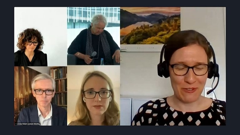 Gene Editing (2021) - Emmanuelle Charpentier, Christiane Nüsslein-Volhard, Alena Buyx, Julia Jansing; Moderator: Adam Smith