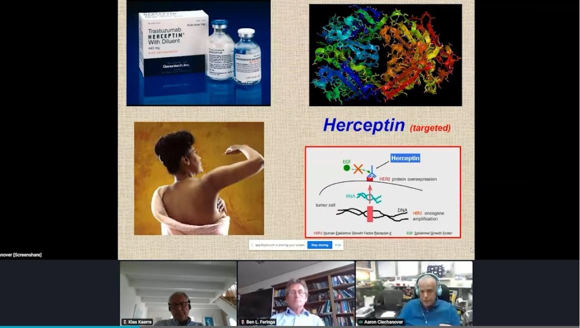 Next Generation Medicine  (2021) - Aaron Ciechanover, Ben L. Feringa; Moderator: Klas Kärre 