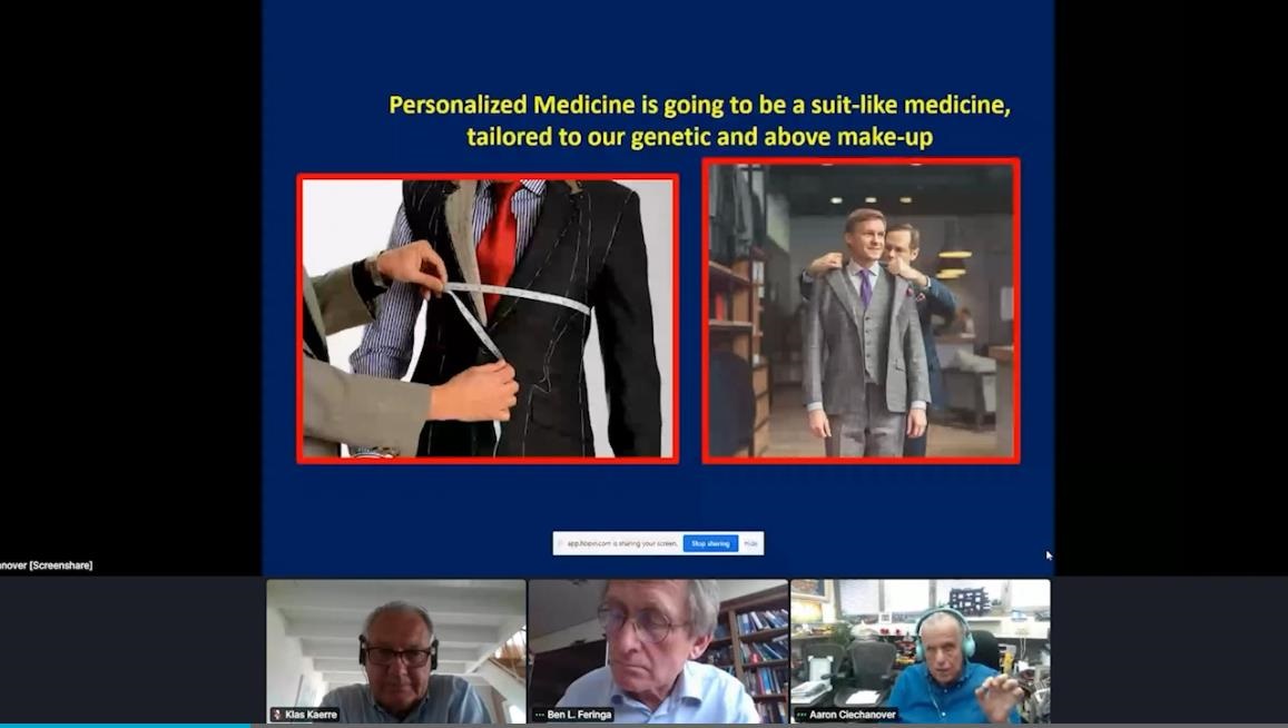 Next Generation Medicine  (2021) - Aaron Ciechanover, Ben L. Feringa; Moderator: Klas Kärre 