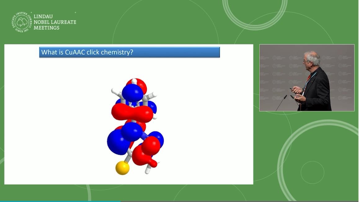 Molecular Click Adventures: A Leap from the Shoulders of Giants (2023) - Morten Meldal; Introduction: Klas Kärre