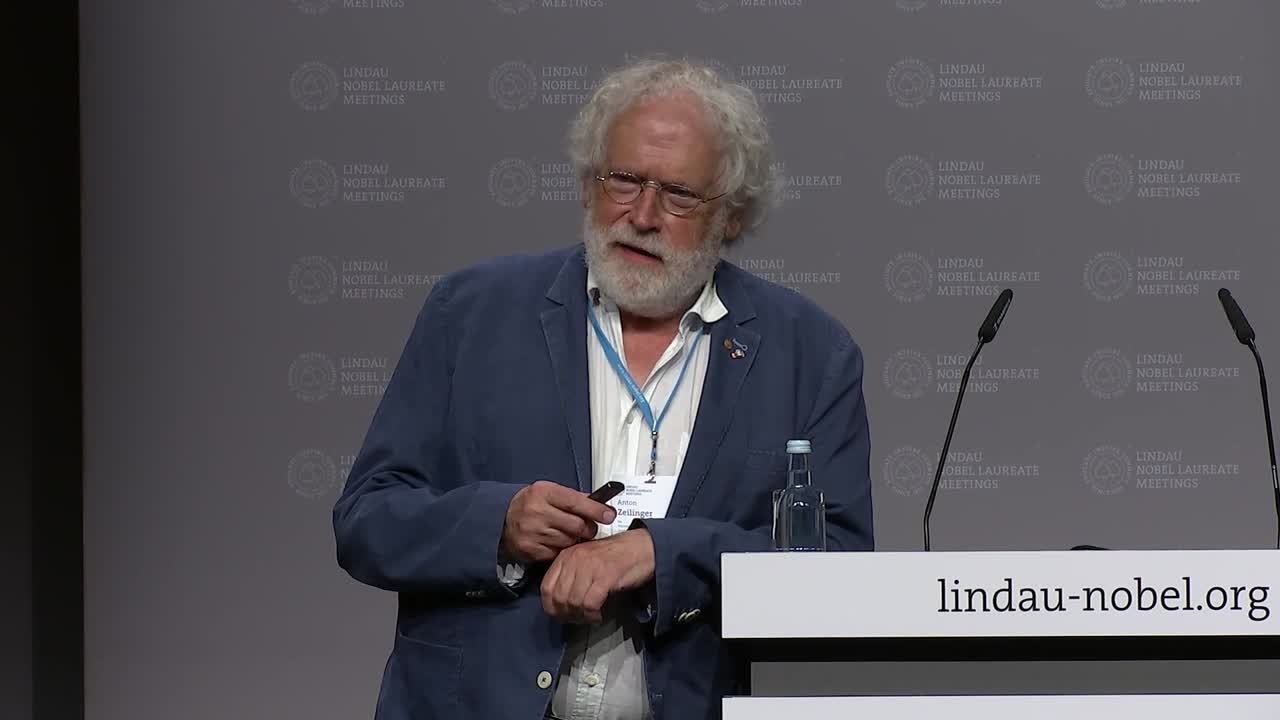 A Voyage through Quantum Wonderland (2024) - Anton Zeilinger; Introduction: Heiner Linke
