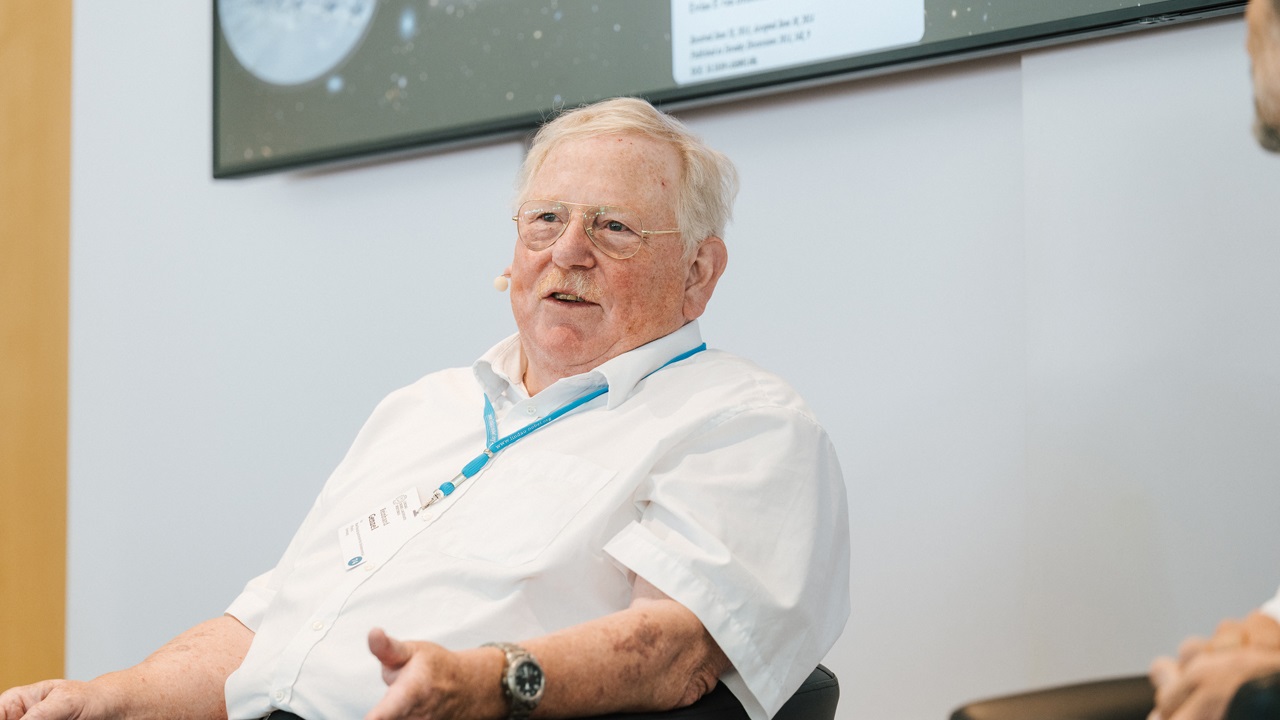 Reinhard Genzel; Moderator: Heiner Linke (2025) - Molecules, Stars, and Galaxies