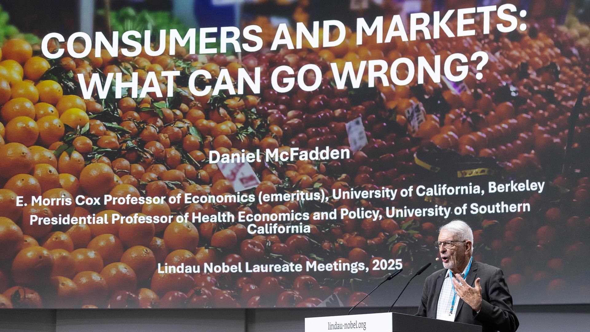 Daniel L. McFadden (2025) - Consumers and Markets – What Can Go Wrong?