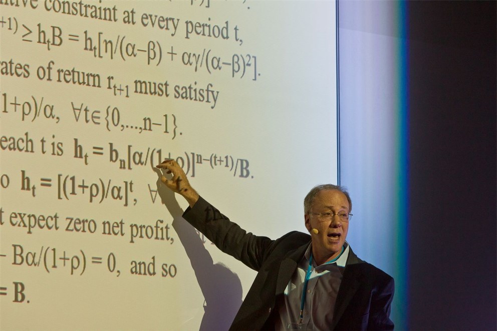 Lecture: "A Modal of Moral-Hazard Credit Cycles" (Laureate Roger B. Myerson, Economic Sciences 2007)