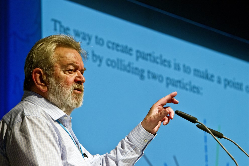 Lecture: "The LHC at Cern and the Higgs" by Laureate Martinus Veltmann (Physics, 1999)