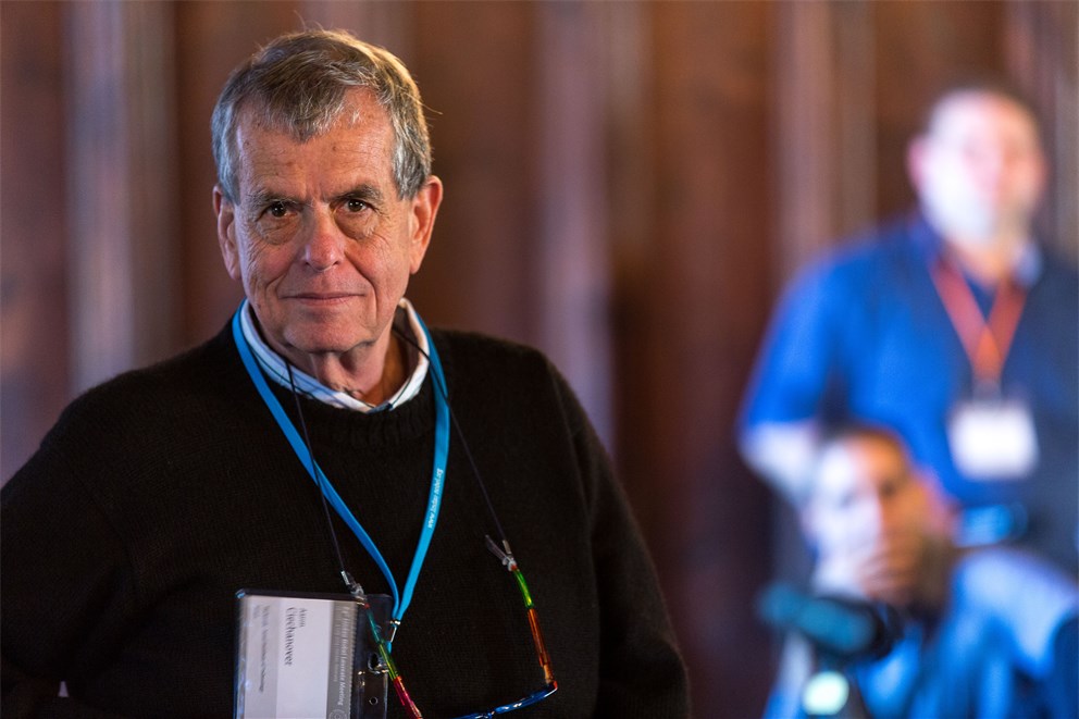 Aaron Ciechanover at the 64th Lindau Meeting.