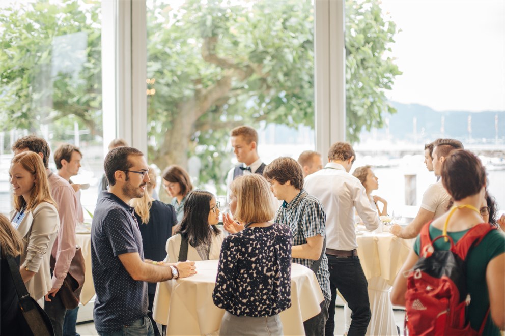 Young scientists taking part in the science breakfast