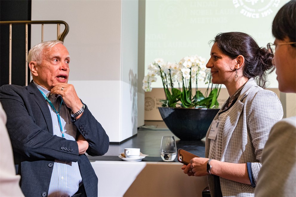 James Heckman in conversation with young economists