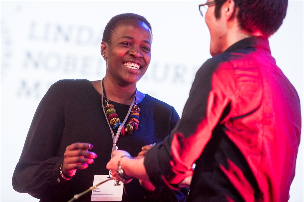 Young scientists having a relaxed time at the International Get-Together of the 68th Lindau Meeting