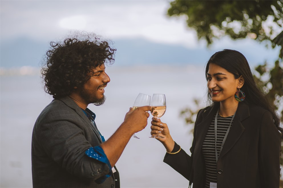 Young scientists at Grill & Chill of the 68th Lindau Nobel Laureate Meeting