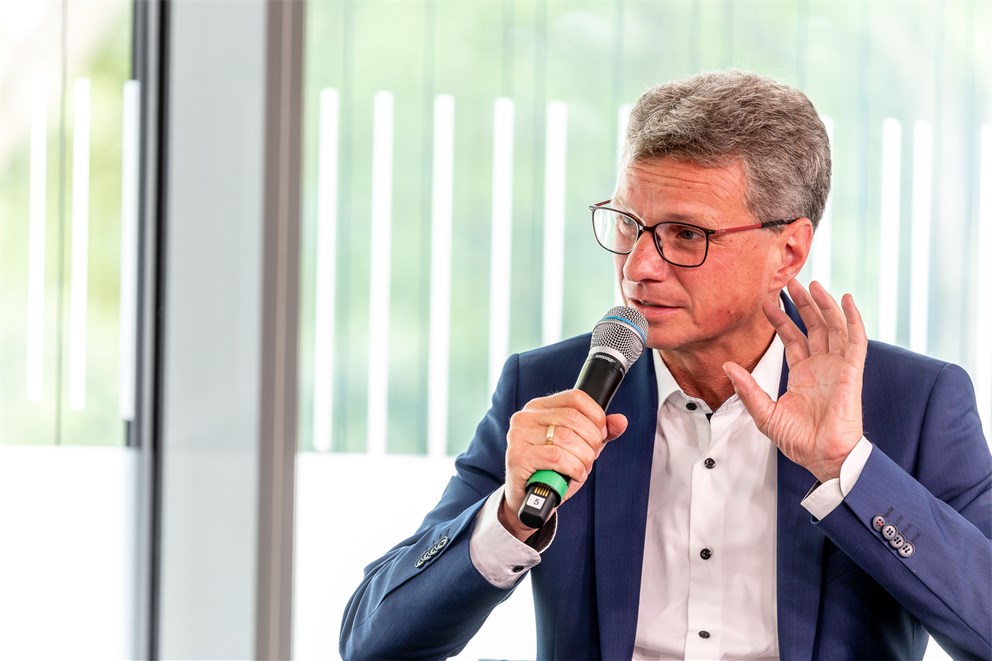 Bernd Sibler, Minister of Science and the Arts, Bavaria at the Opening of the 70th Lindau Nobel Laureate Meeting.