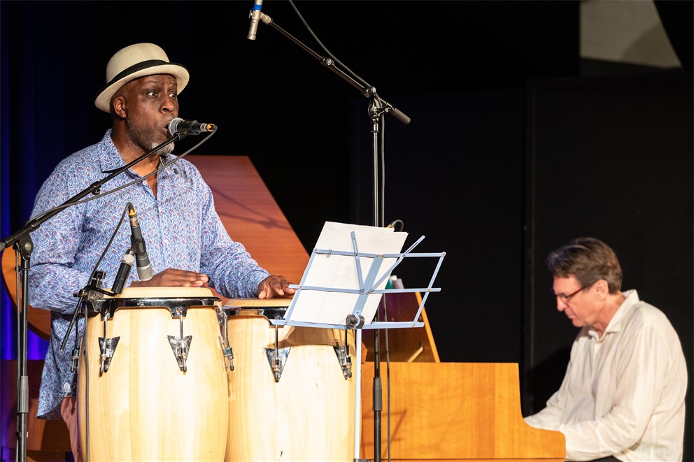 Karl Frierson live from the Zeughaus in Lindau.