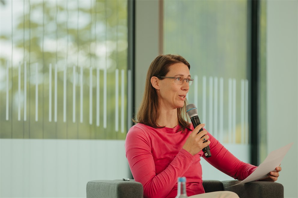 Countess Bettina Bernadotte at the 70th Lindau Nobel Laureate Meeting. 