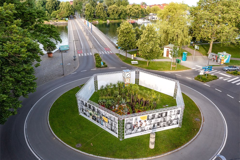 Nobel Laureate Gallery at Europaplatz.
