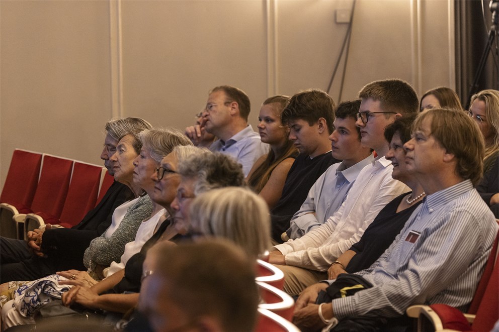 Public Lecture with Venki Ramakrishnan, moderated by Adam Smith. 