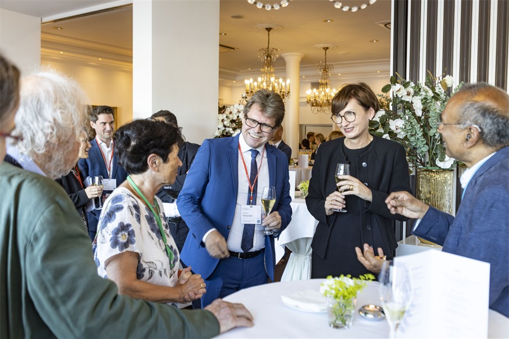 Reception of the Summer Festival of Science.