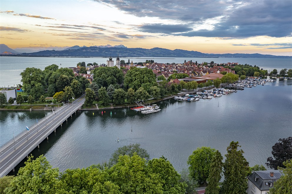 Lindau Island, where the 71st Lindau Nobel Laureate Meeting takes place.