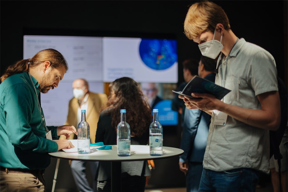 Young scientists at the 71st Lindau Nobel Laureate Meeting.