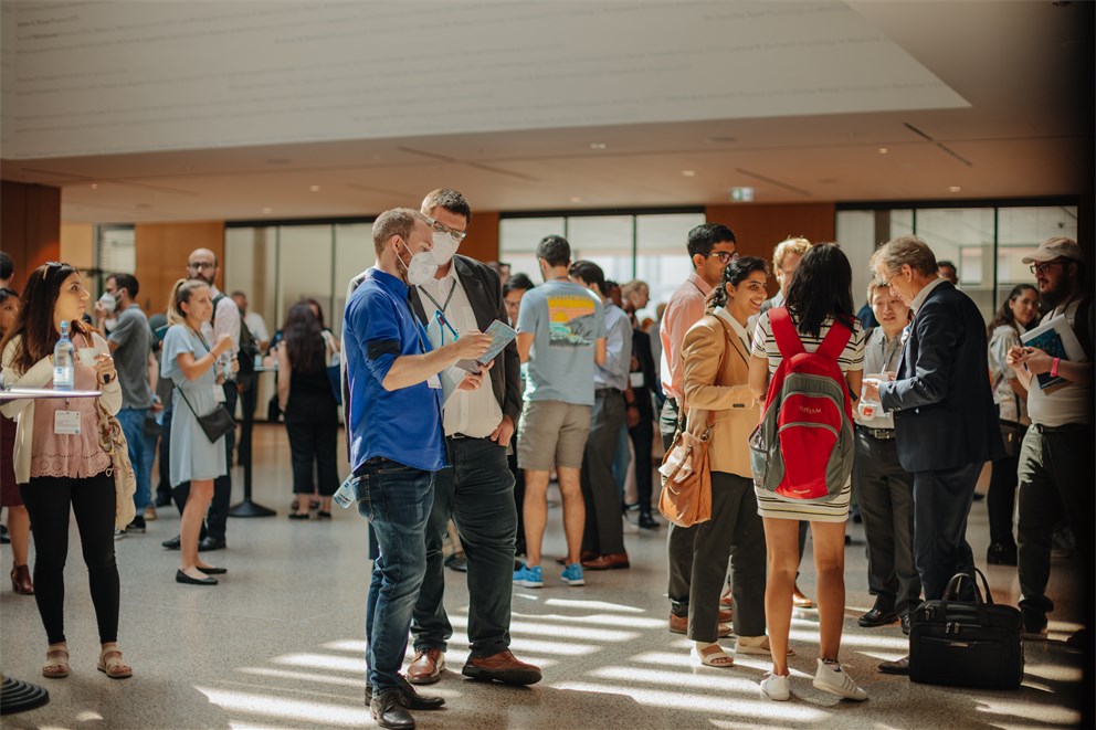 Young scientists at the 71st Lindau Nobel Laureate Meeting.
