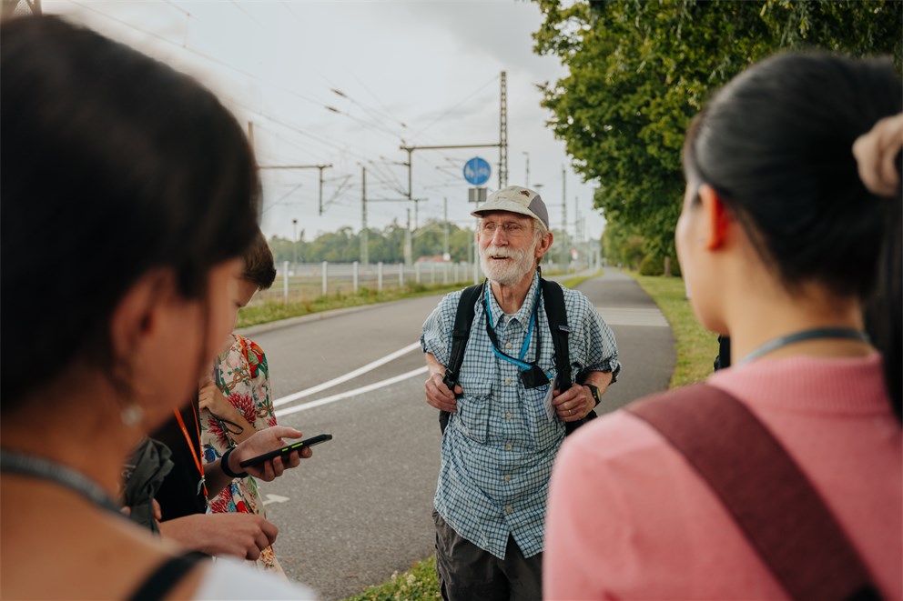 Science Walk with Peter Agre.