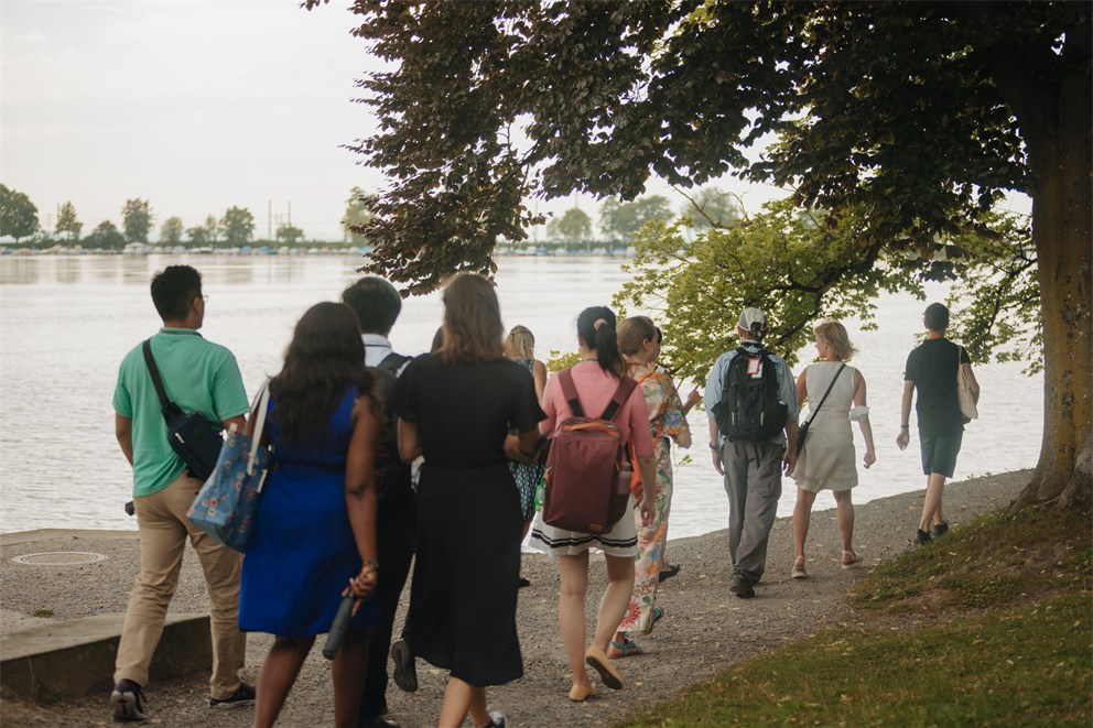 Science Walk with Peter Agre.