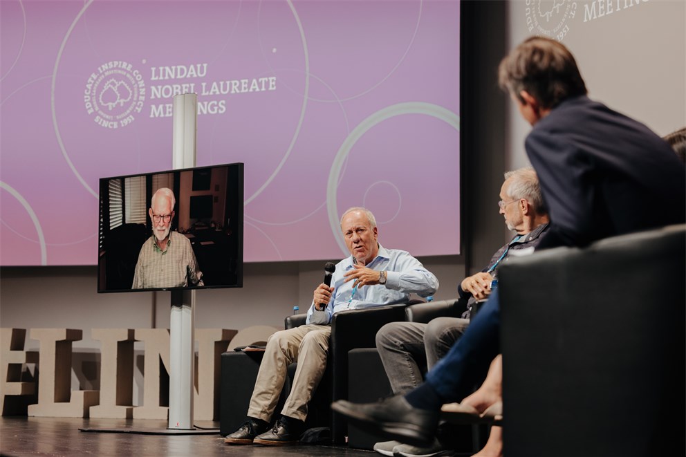 Panel Discussion "Auctions" at the 7th Lindau Meeting on Economic Sciences.