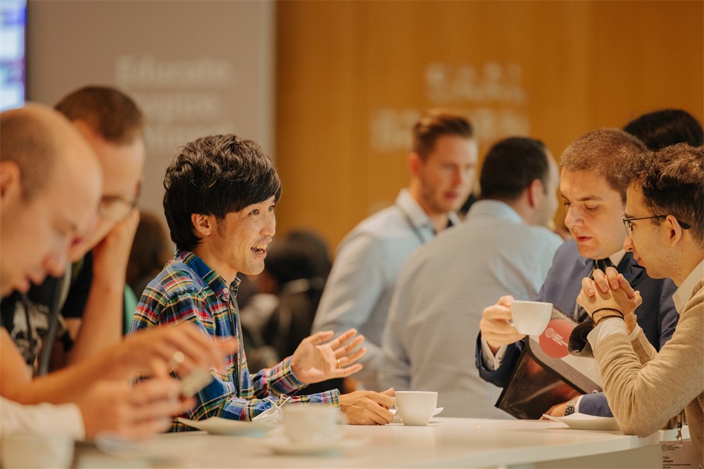 Get-Together at the 7th Lindau Meeting on Economic Sciences.