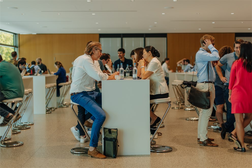 Get-Together at the 7th Lindau Meeting on Economic Sciences.