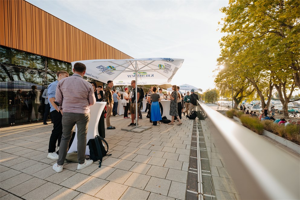 Get-Together at the 7th Lindau Meeting on Economic Sciences.