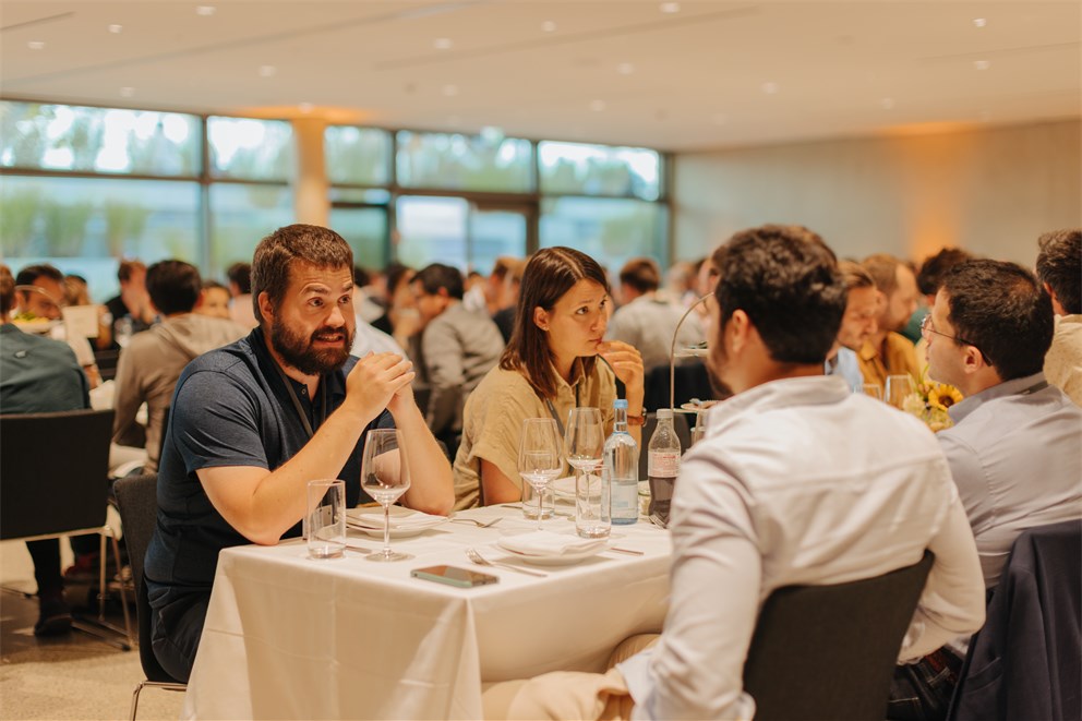 Get-Together at the 7th Lindau Meeting on Economic Sciences.