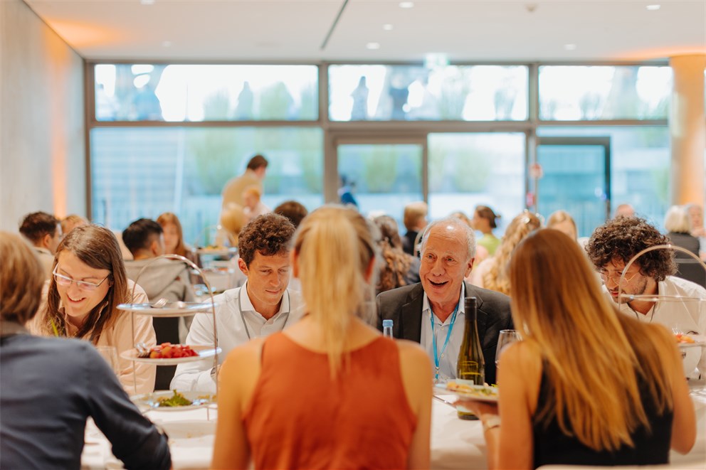 Get-Together at the 7th Lindau Meeting on Economic Sciences.