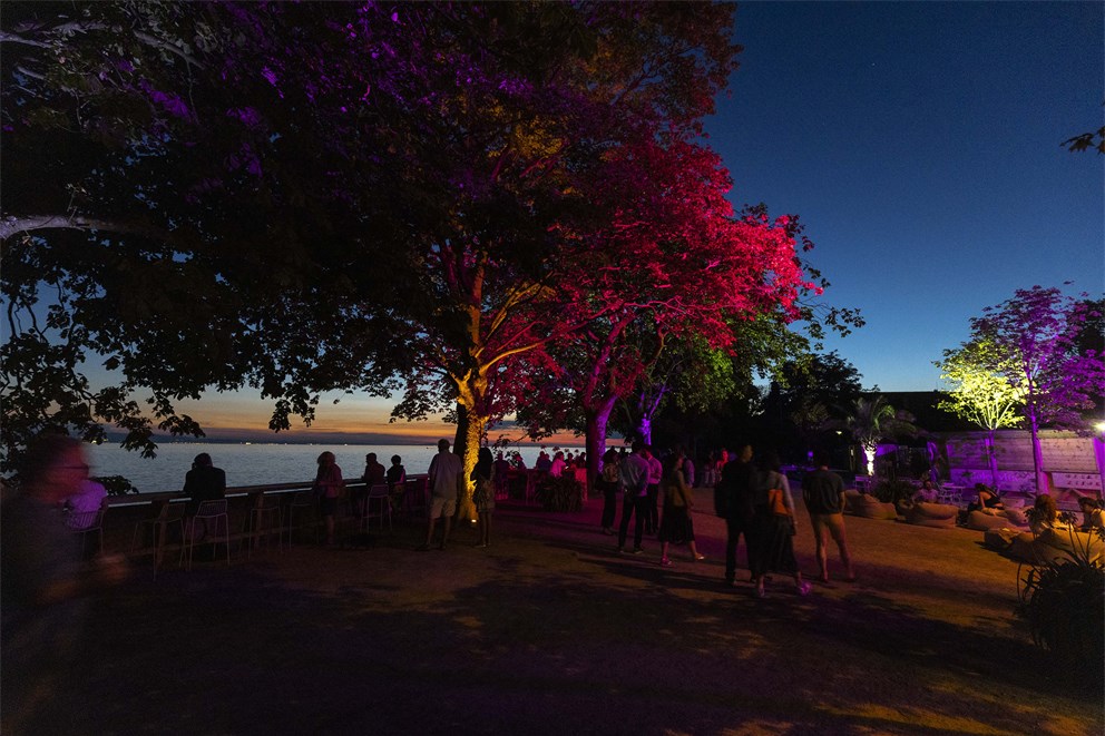 Sunset at Schützinger at the 7th Lindau Meeting on Economic Sciences.