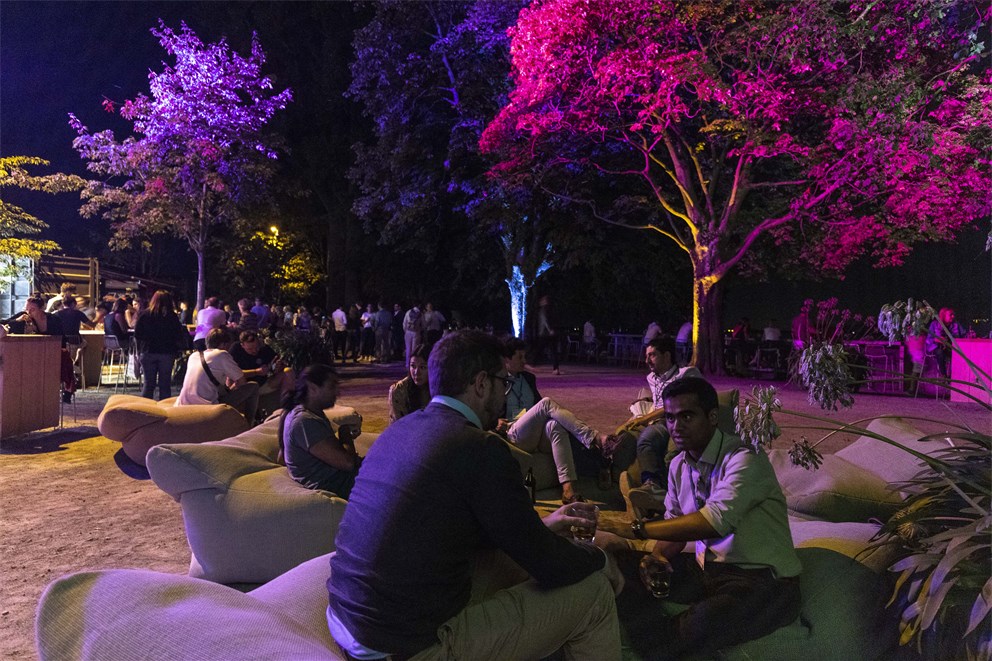 Sunset at Schützinger at the 7th Lindau Meeting on Economic Sciences.